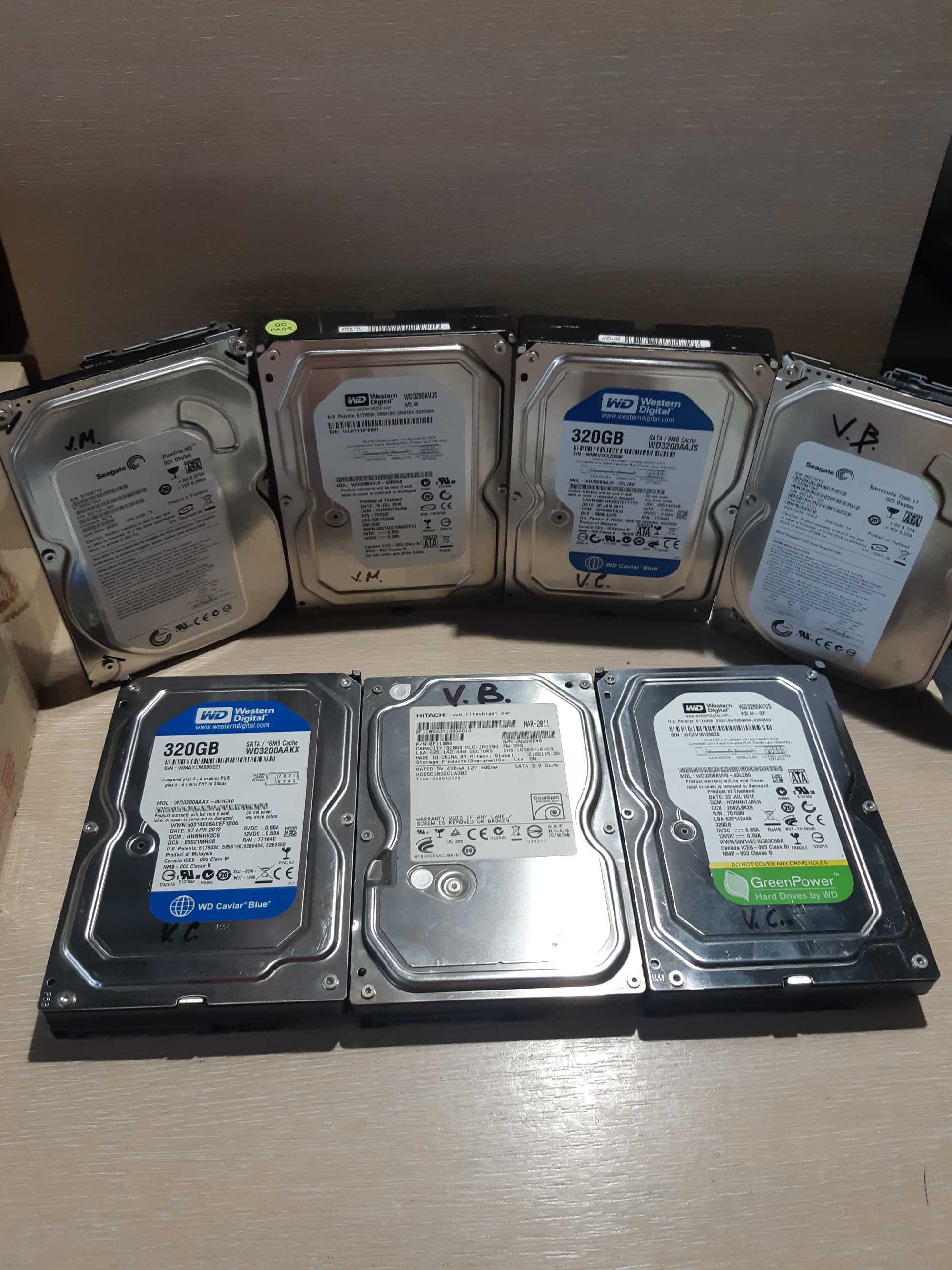 Акція! Жорсткі диски SATA HDD 3,5" 320GB опт та роздріб