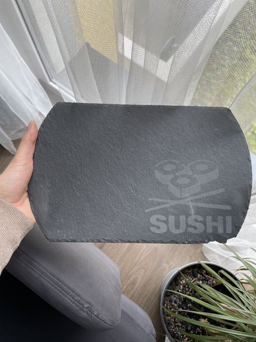 Kamien do sushi talerz łupek