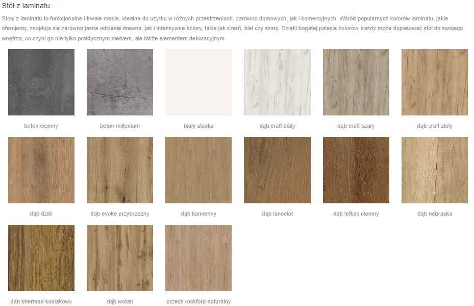 Okrągły stół S56 Skandynawski dębowo-czarny  fi 100 do 300 CM