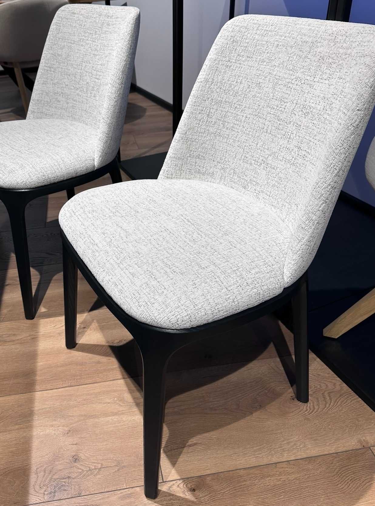 Krzesła 6 sztuk solidne Movano Claudie design, krzesło OUTLET