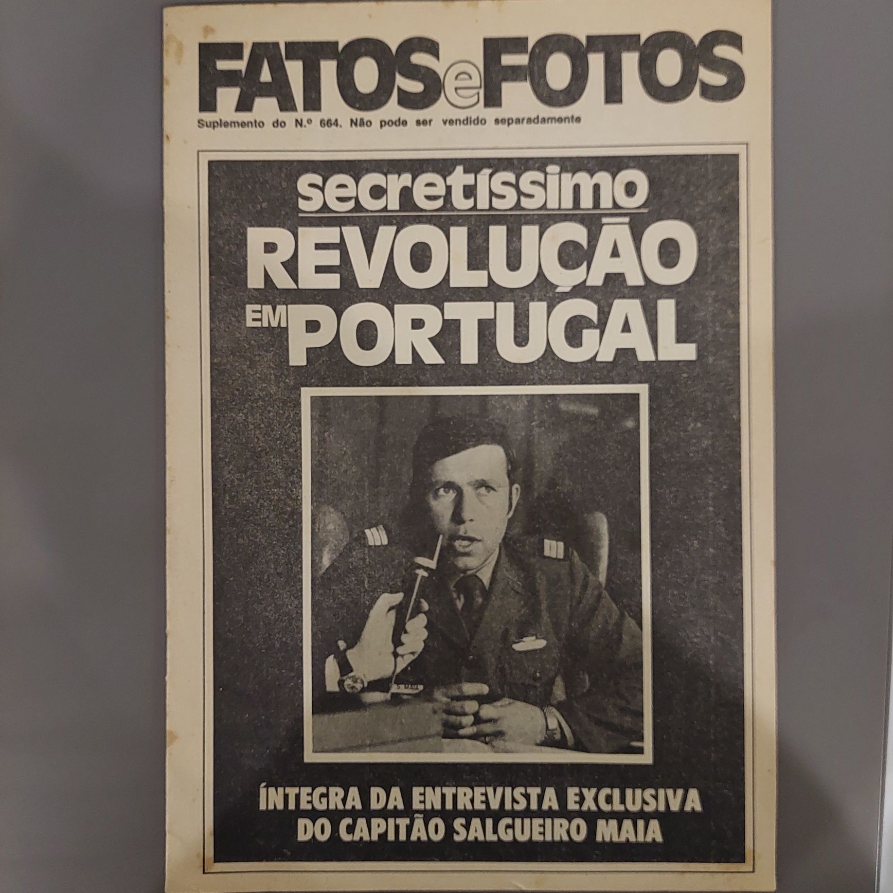 Fatos e Fotos nr 664 Revolução em Portugal