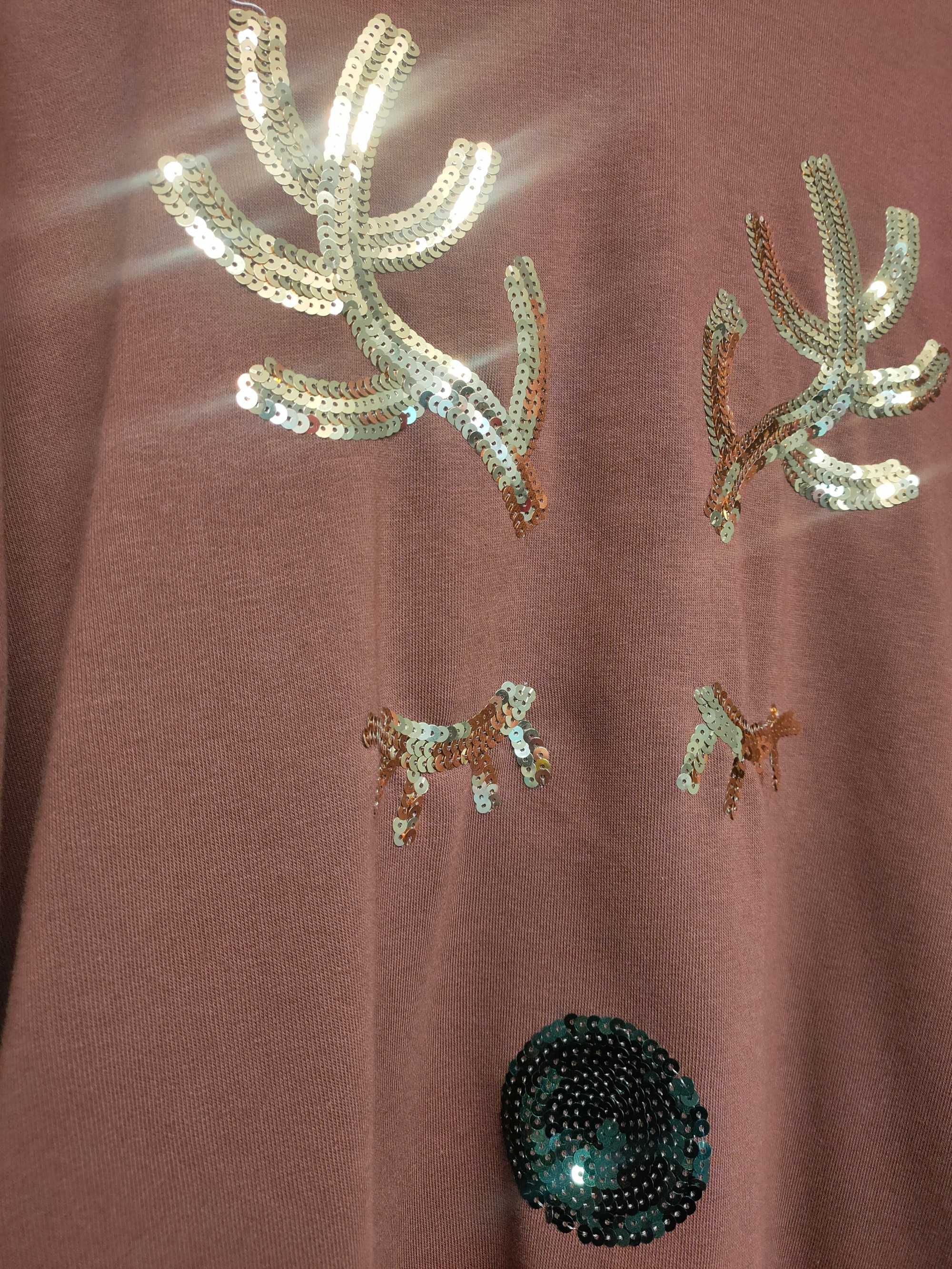 Bluza świąteczna z reniferem