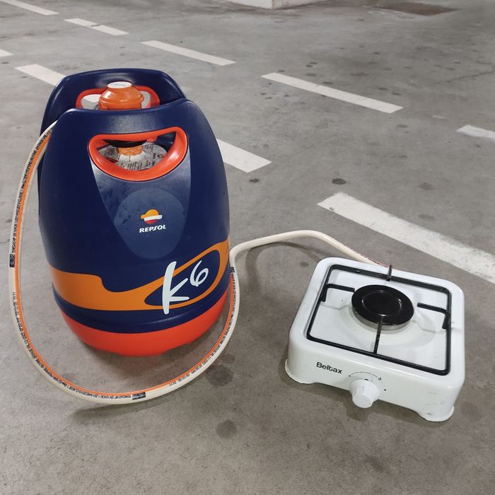 Fogão a gás + botija