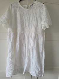 Biała sukienka XL