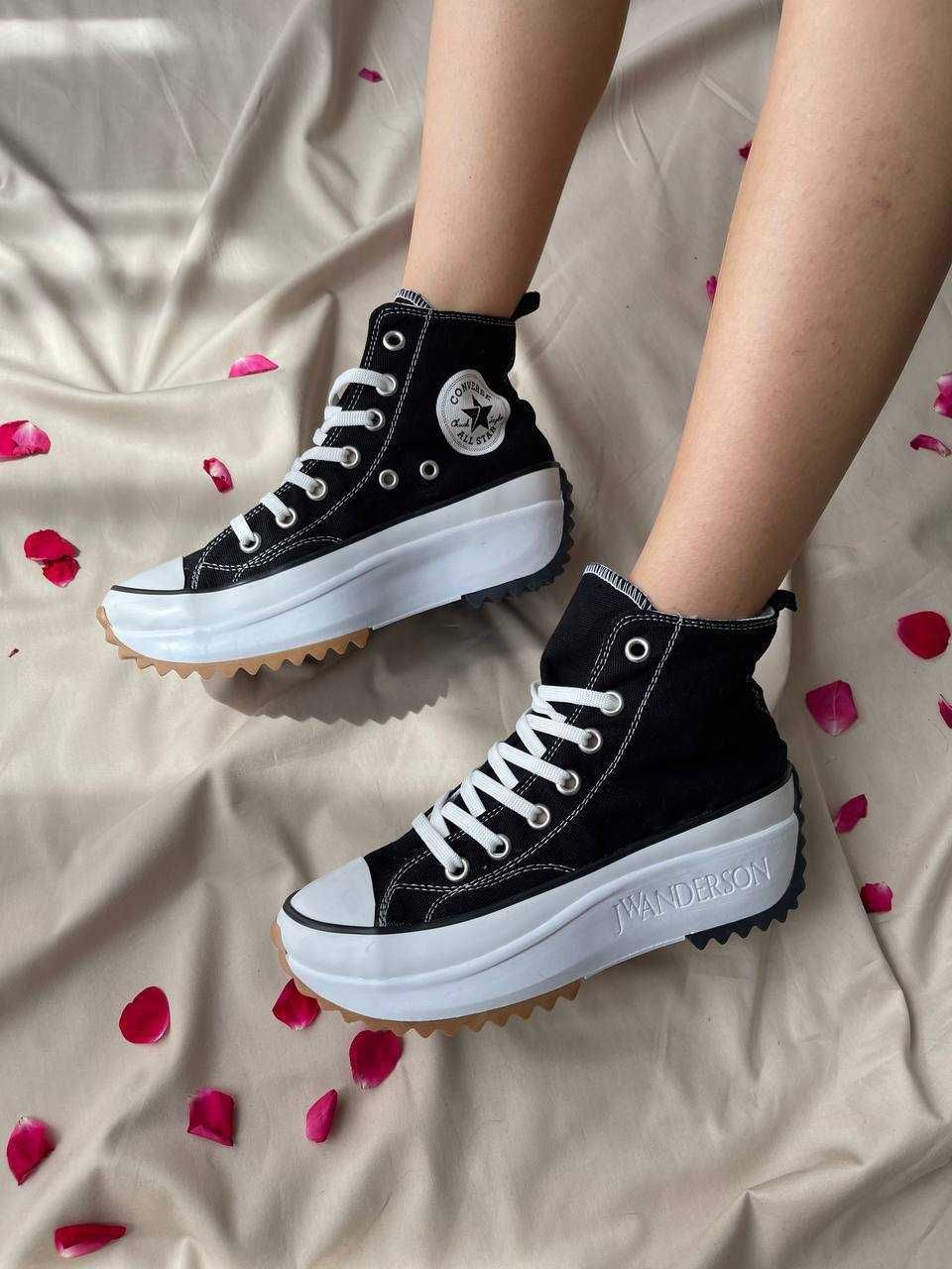 Жіночі кеди Converse Run Star Hike Black (36-40 р.)