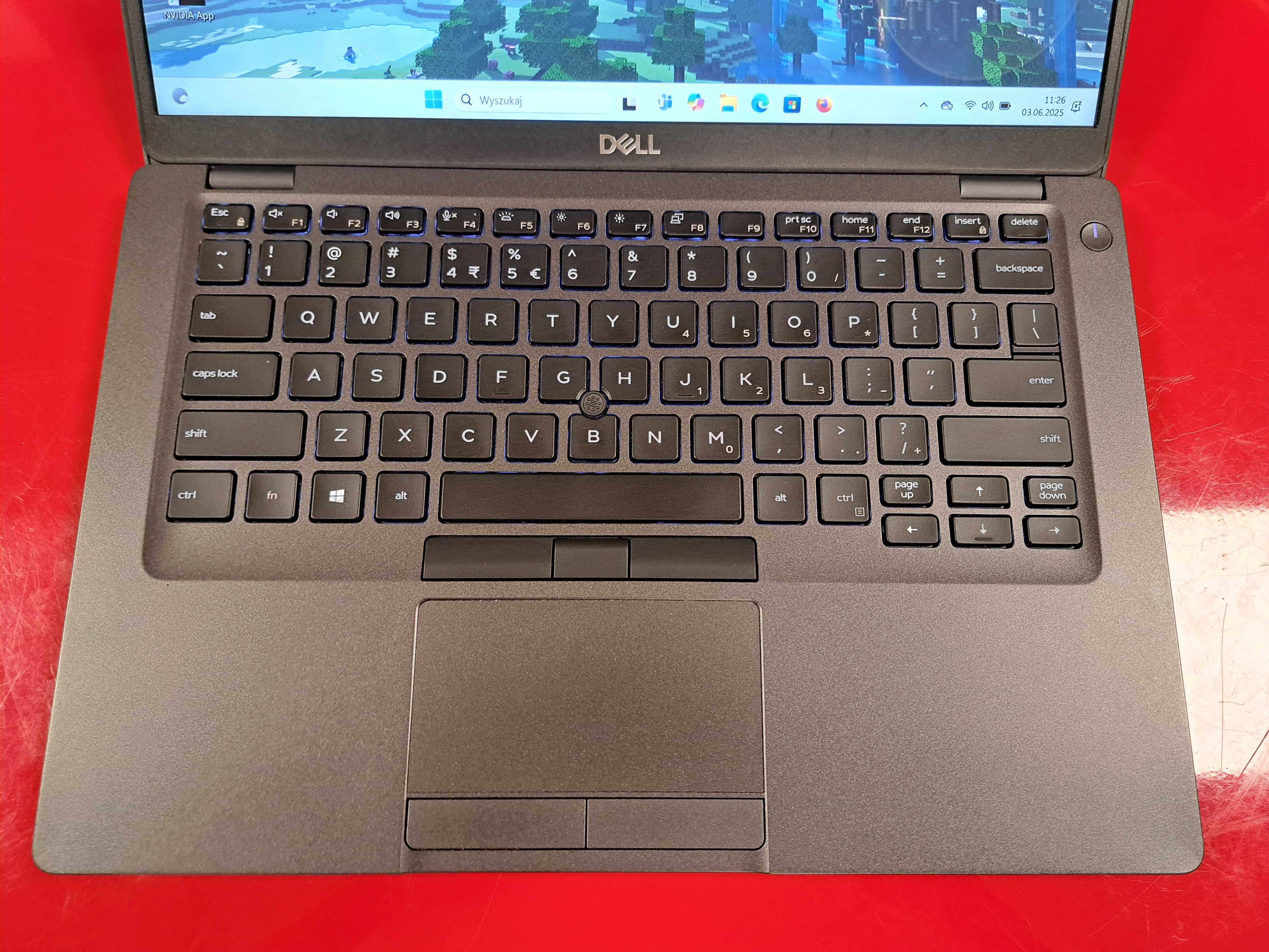 Laptop 14" Dell Latitude 5401 i5-9400H 32GB 256SSD Dotyk Nvidia Win11