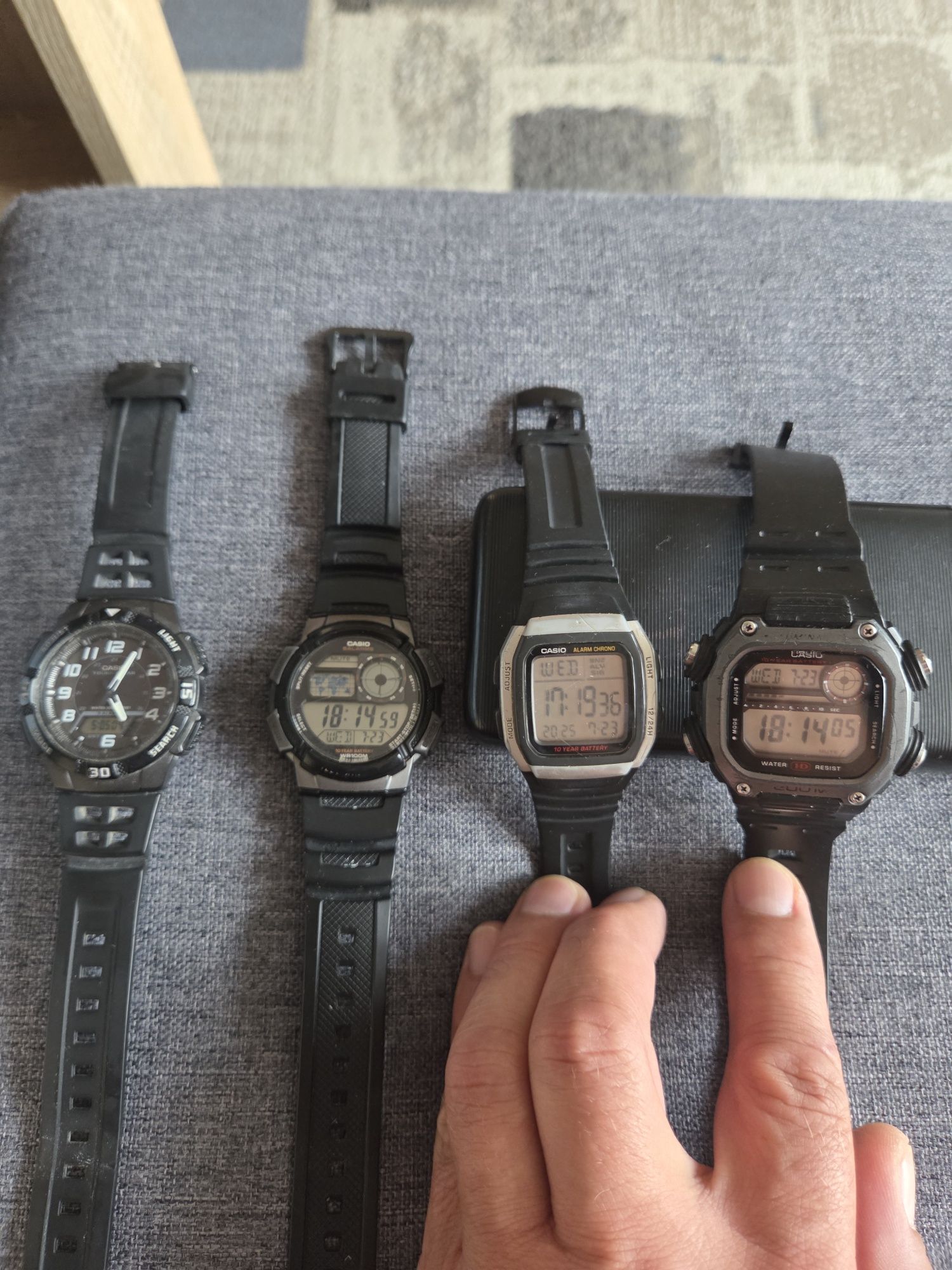Zegarki elektroniczne Casio