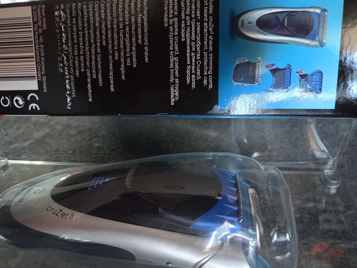 Braun CruZer3 Maszynka do włosów/ Golarka 3 w 1