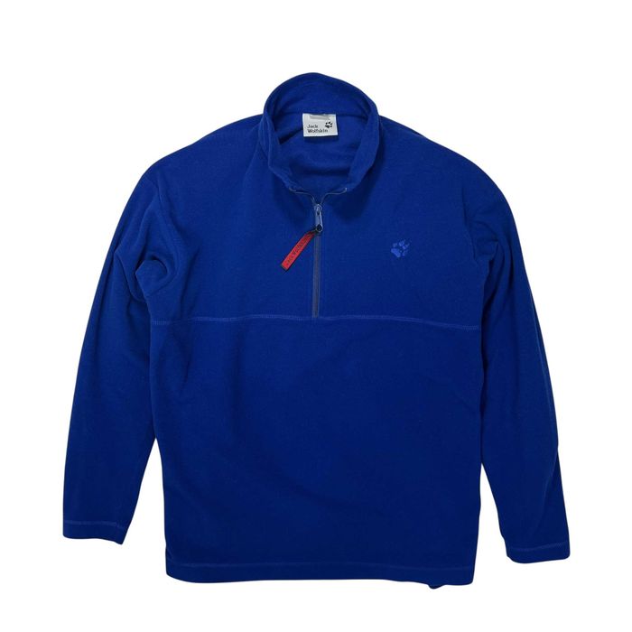 JACK WOLFSKIN polar męski lekki L bluza z polaru ze stójką outdoor