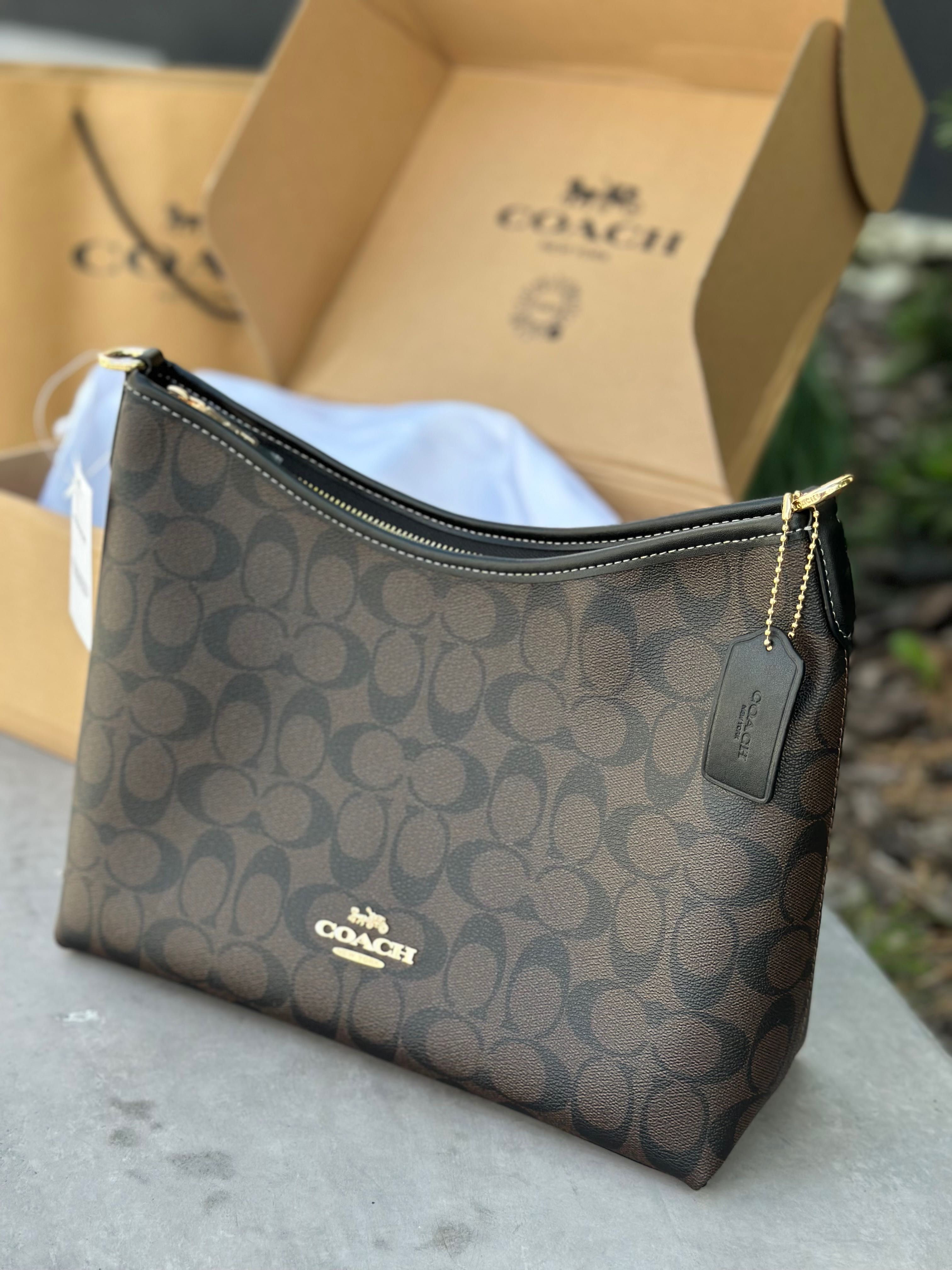 Сумка Coach Laurel Shoulder Bag Brown сумка шкіряна жіноча коач