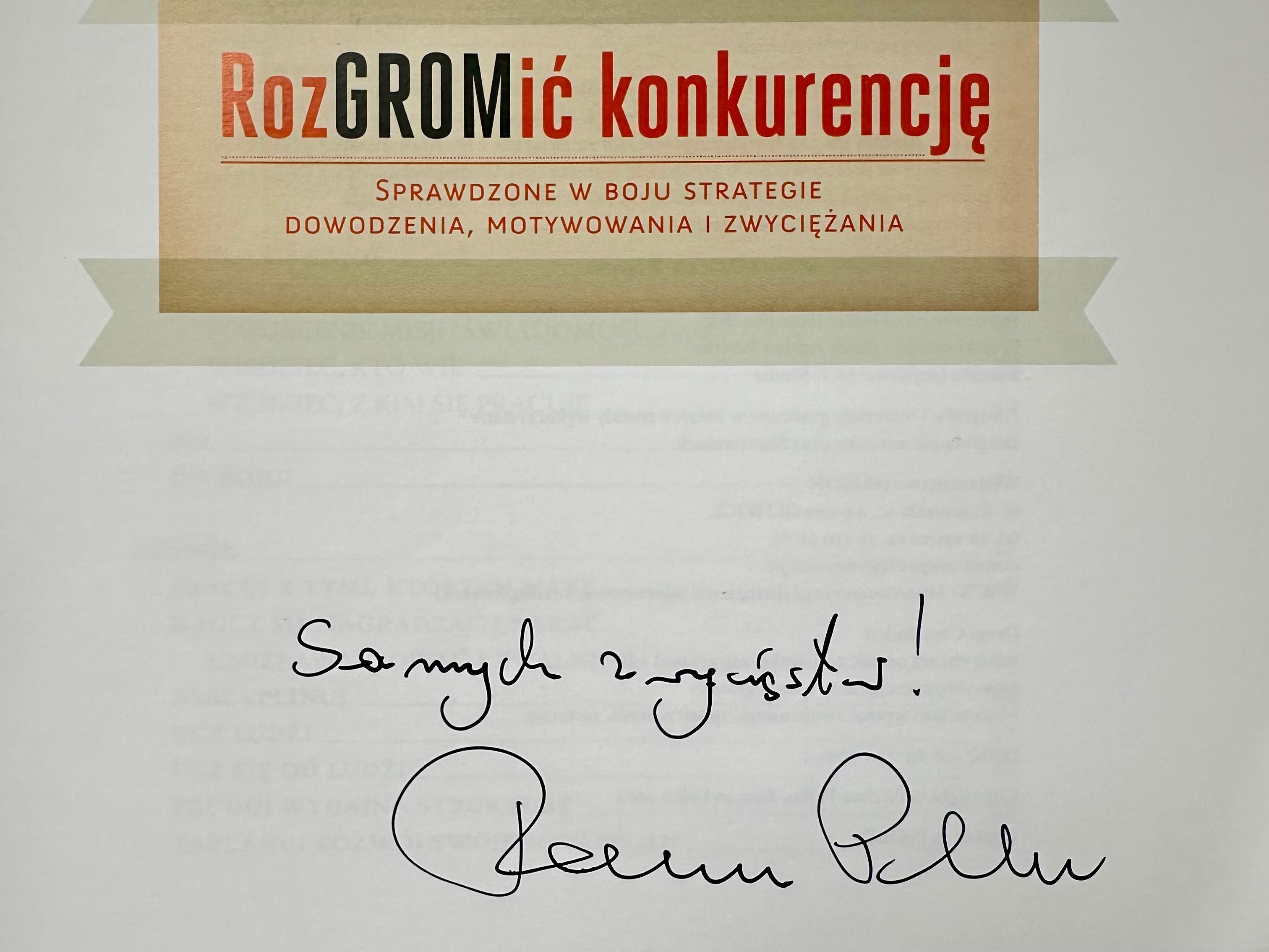 Książka ROZGROMIĆ KONKURENCJĘ Roman Polko - z autografem
