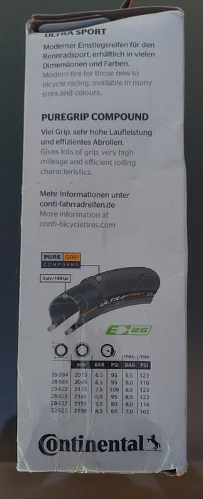 Pneu bicicleta de estrada Continental Ultra Sport 3