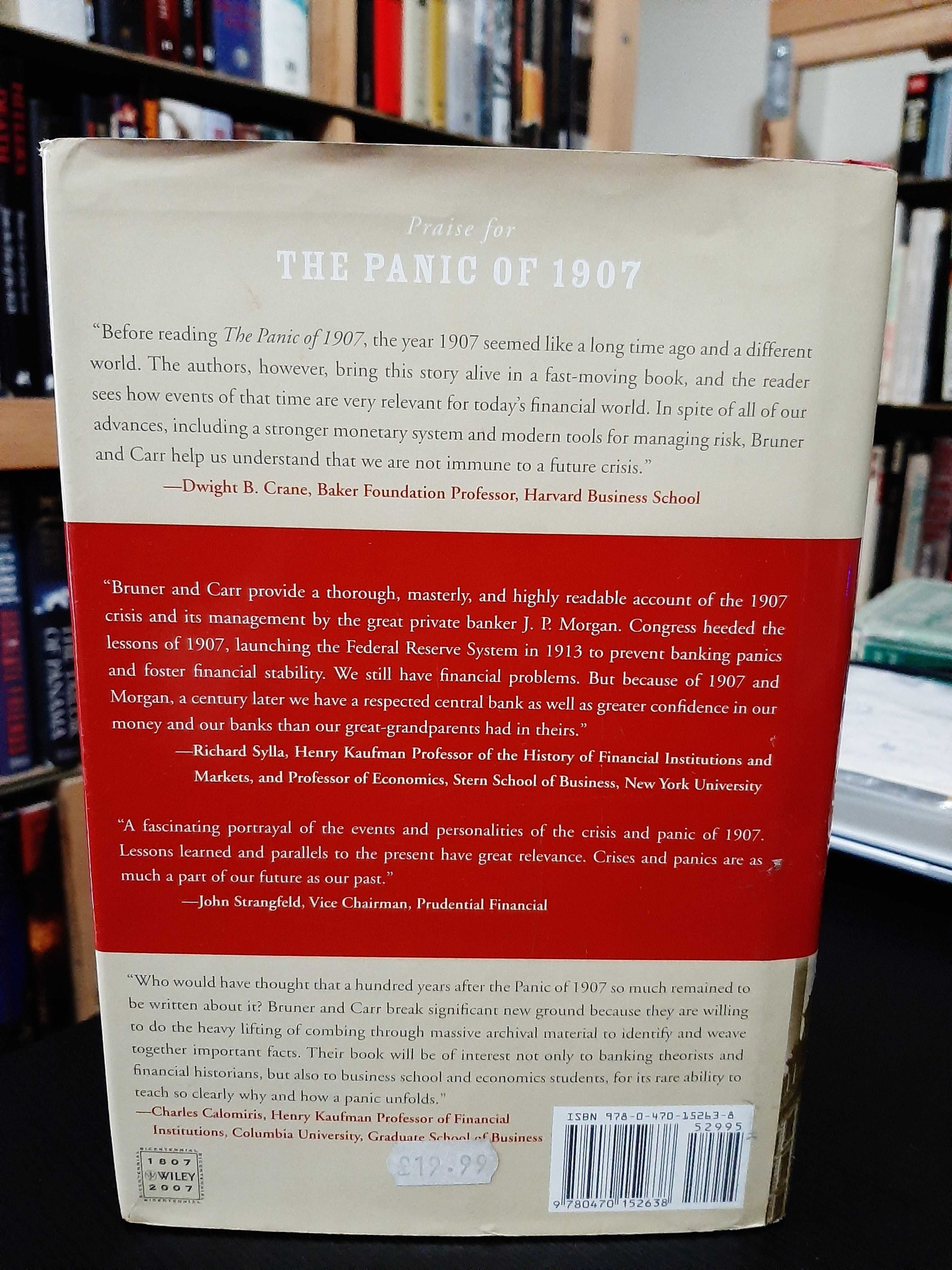 Robert F. Bruner – The Panic of 1907 - Market's Perfect Storm