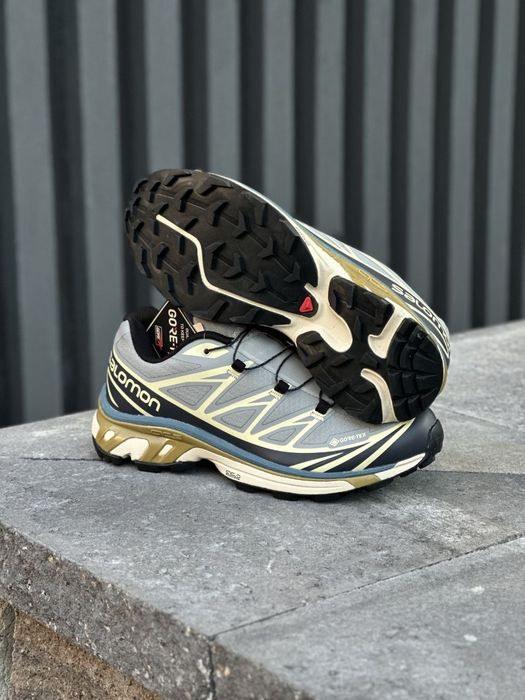 Salomon XT-6 Adv Dover Blue Beige Gore-Tex , Саломон хт6 гортекс