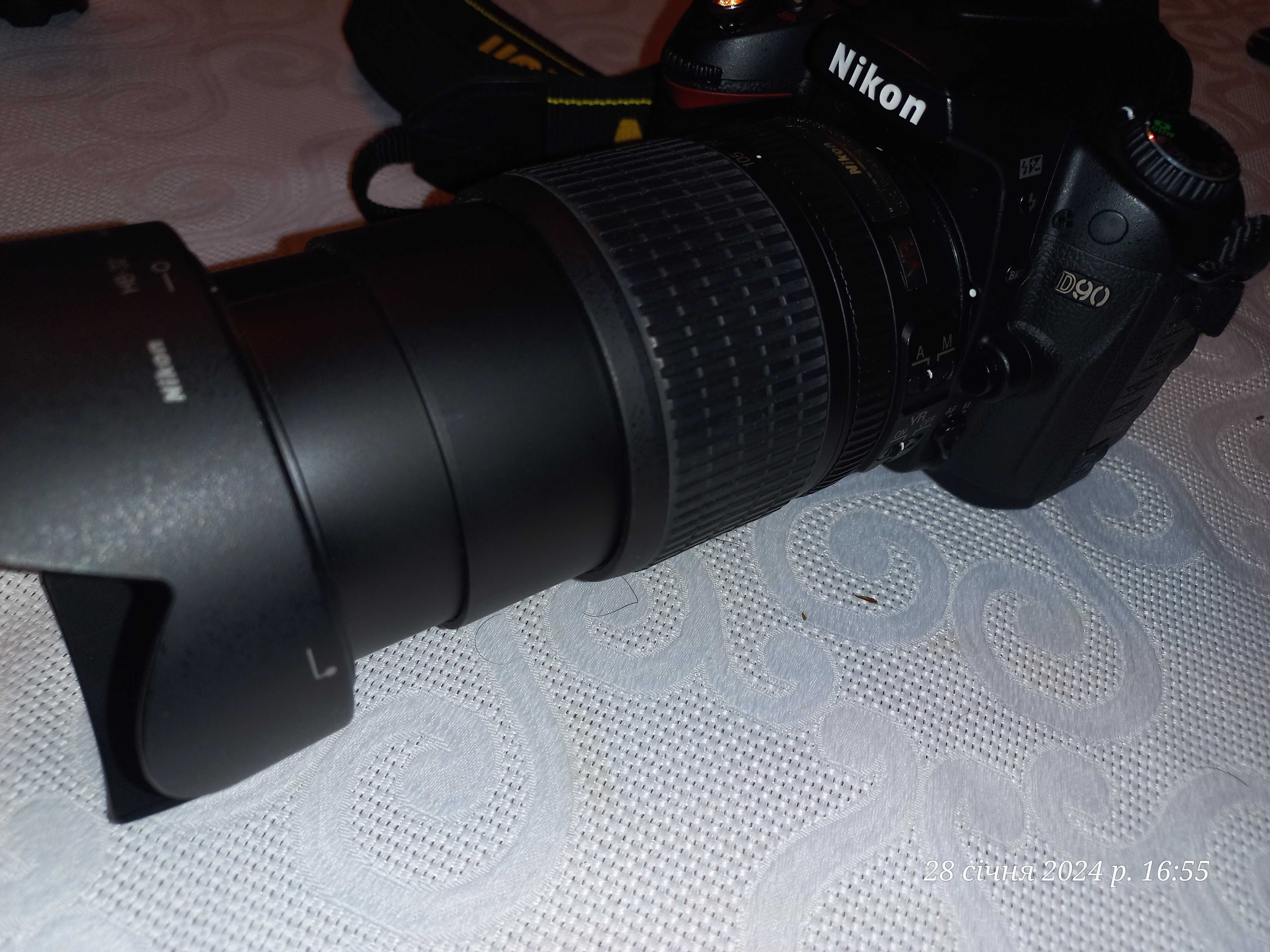 Фотоапарат Nikon D90 ідеальний стан. Професійна дзеркалка