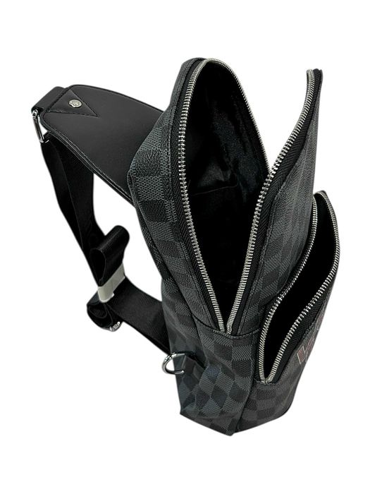 1) Мужская сумка слинг Louis Vuitton чоловіча сумка барсетка