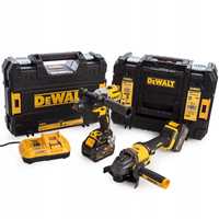 DeWalt zestaw wiertarko-wkrętaka + szlifierka kątowa DCK2055T2 Kufer