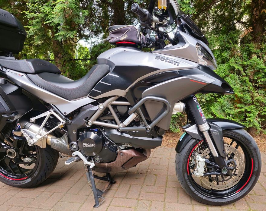 Ducati Multistrada 1200 S Safety Pack kufry abs dtc Termignoni