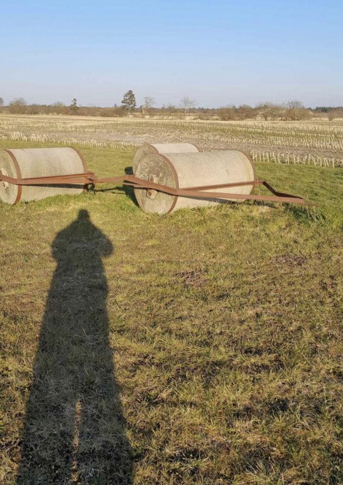 Wały wysokie betonowe ciężkie łąkowe