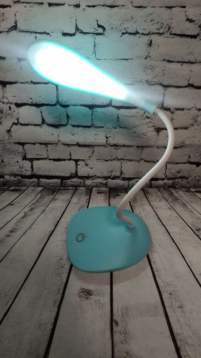 Настільна акумуляторна лампа USB, сенсорна, світлодіодна