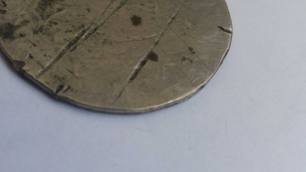 D W, stara moneta kopia ? fals ? 8 reali Kolumbia 1812 rzadka