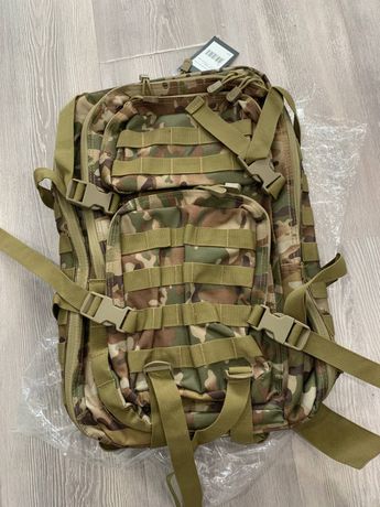 Рюкзак тактичний Brandit 40л, військовий наплічник, мультикам