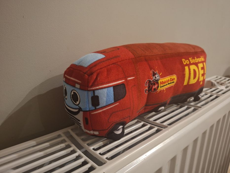 Ciężarówka biedronka gang biedroniaków biedronki maskotka