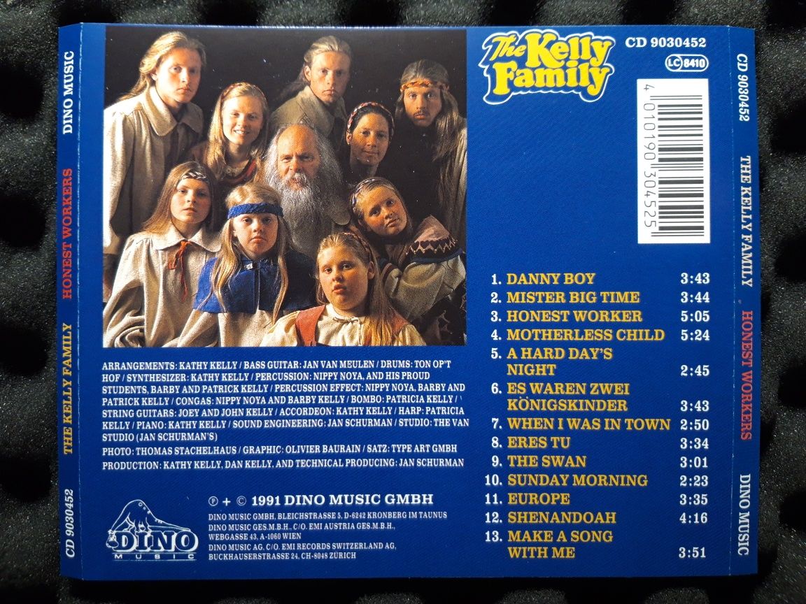 The Kelly Family ‎– Honest Workers (CD, 1991)