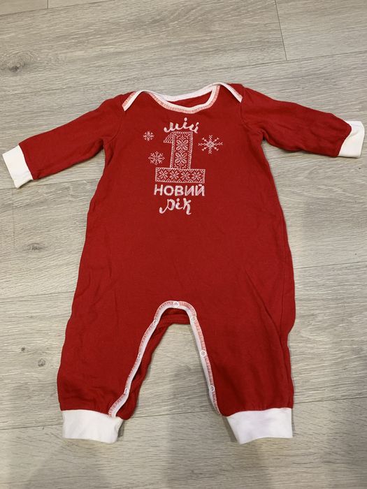 Ромпер новорічний тепленький