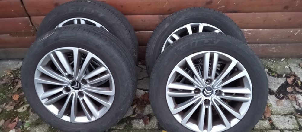 Koła Citroen Peugeot letnie Falken Ziex ZE310 4x108 opony 23rok 205/55
