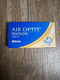 Продам лінзи Air Optix Night and Day AQUA В наявності  +4.00