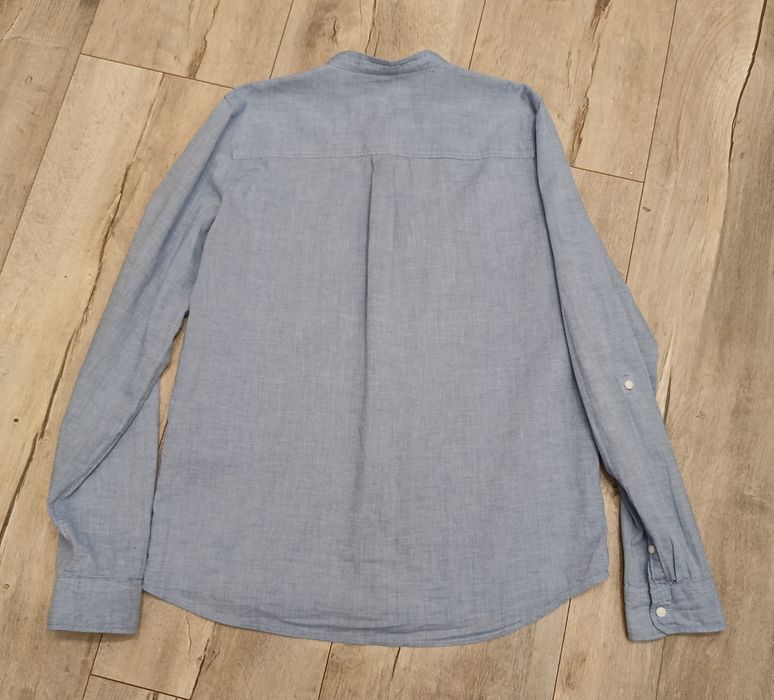 Koszula H&M ze stójką niebieska r. 164