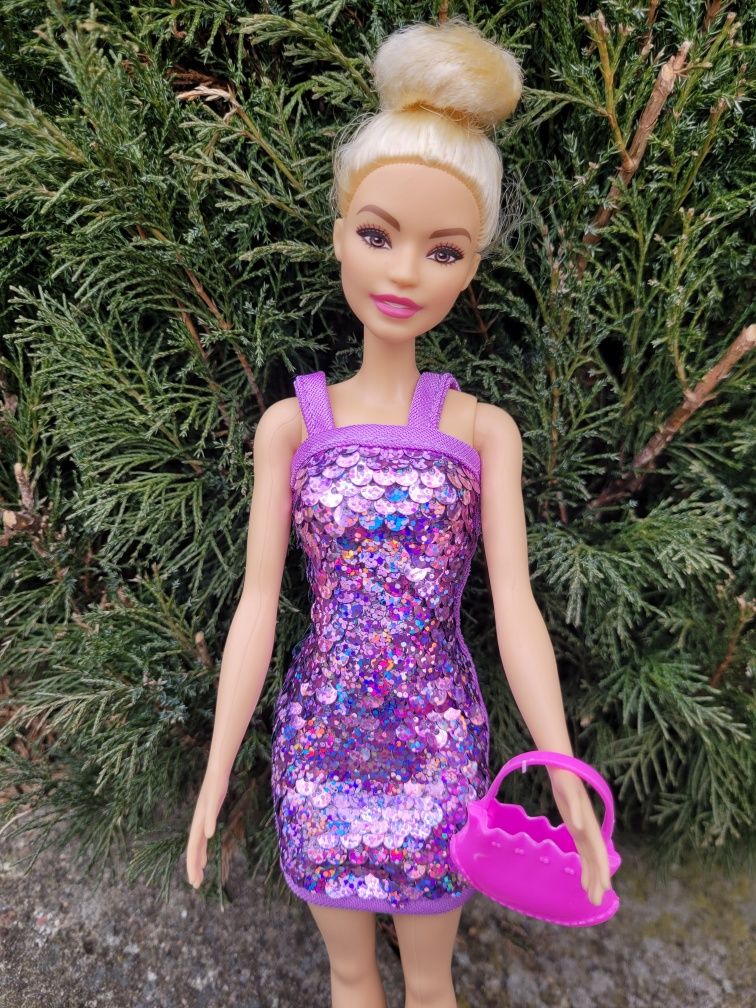 5x sukienka dla barbie, zestaw sukienek mini dla lalki barbie z torebk