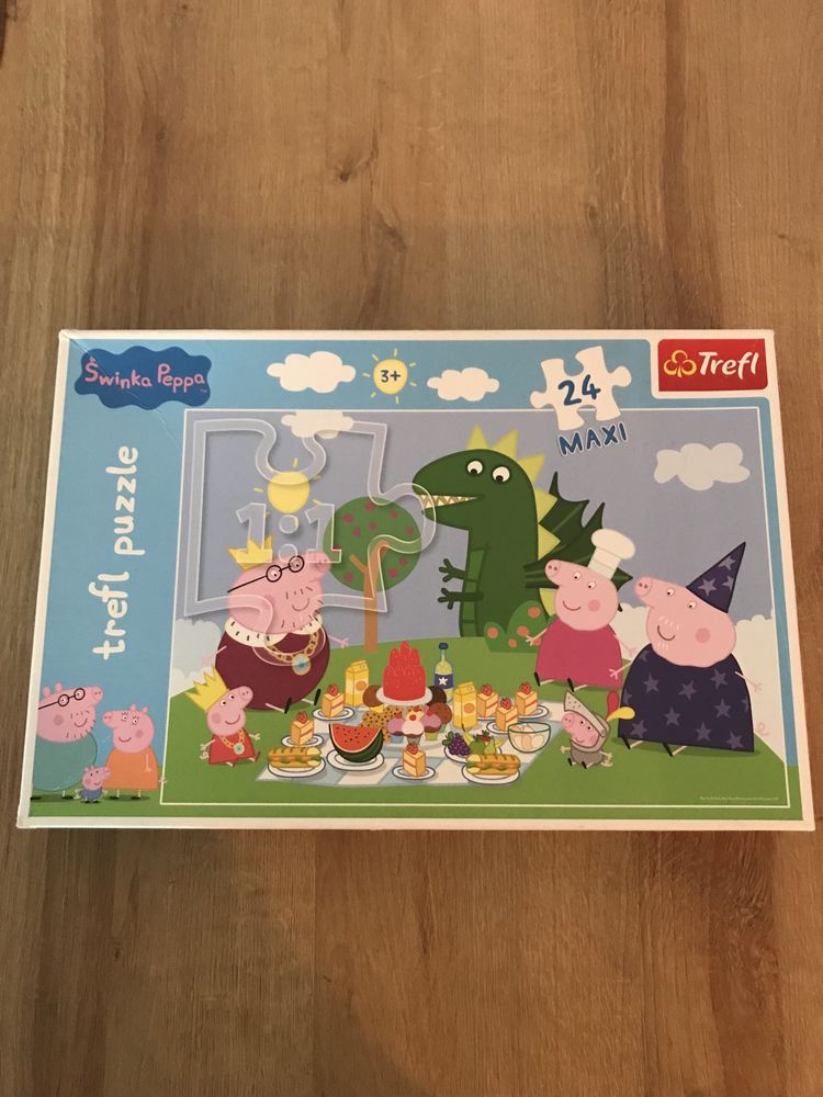 Puzzle Świnka Peppa maxi 24 elementów