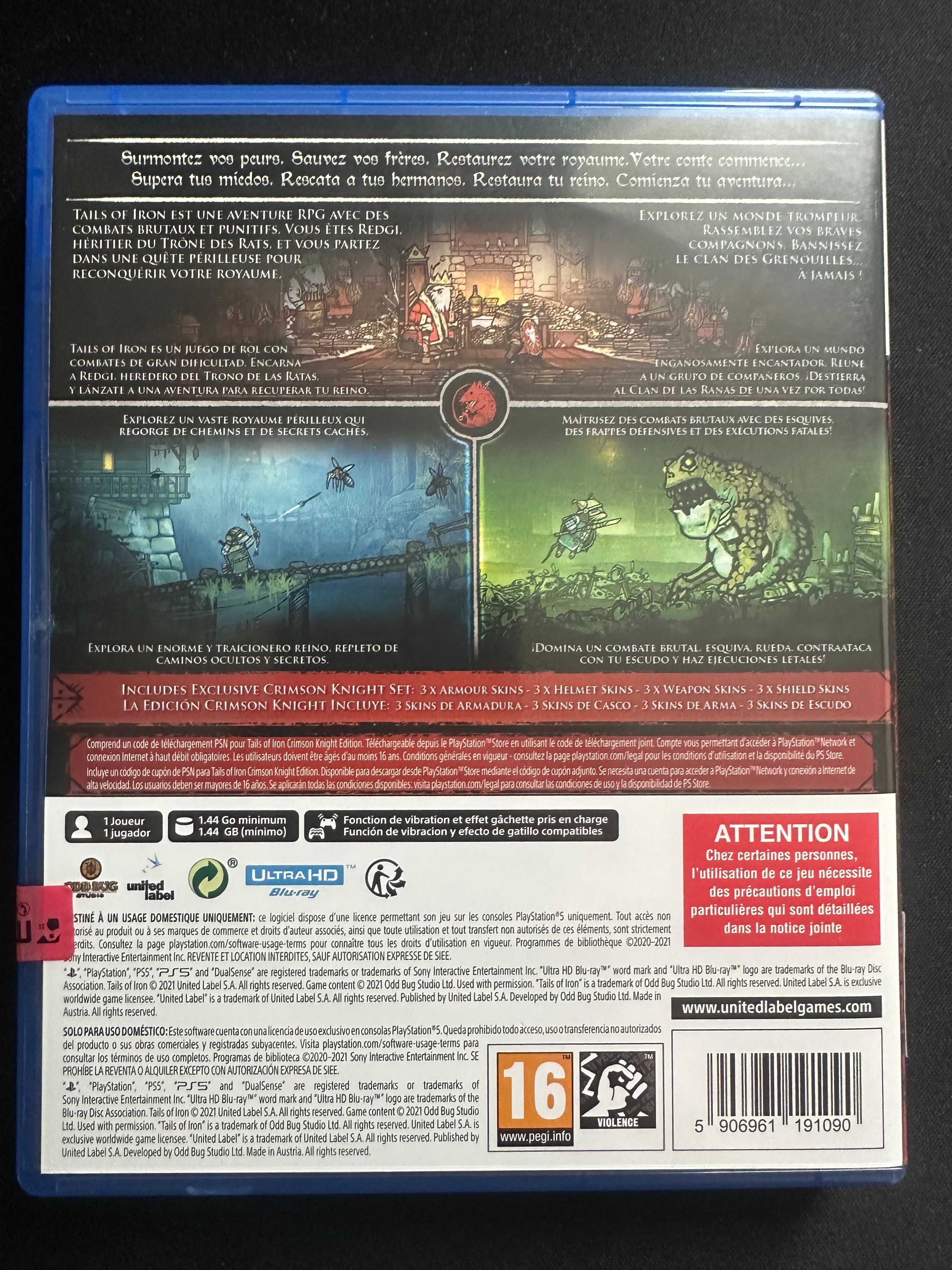Tails of Iron PS5 Playstation 5