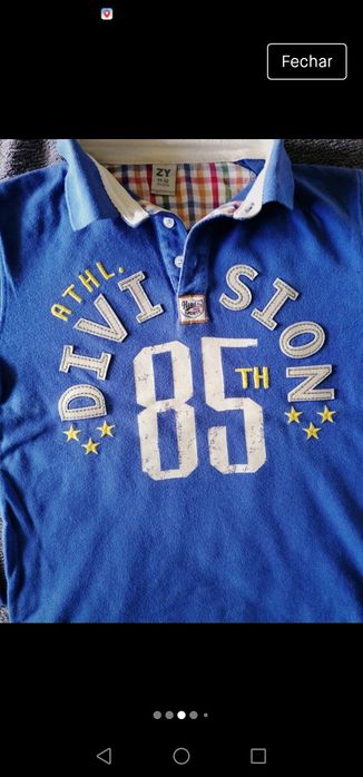 Polo de manga comprida Zippy 12 anos