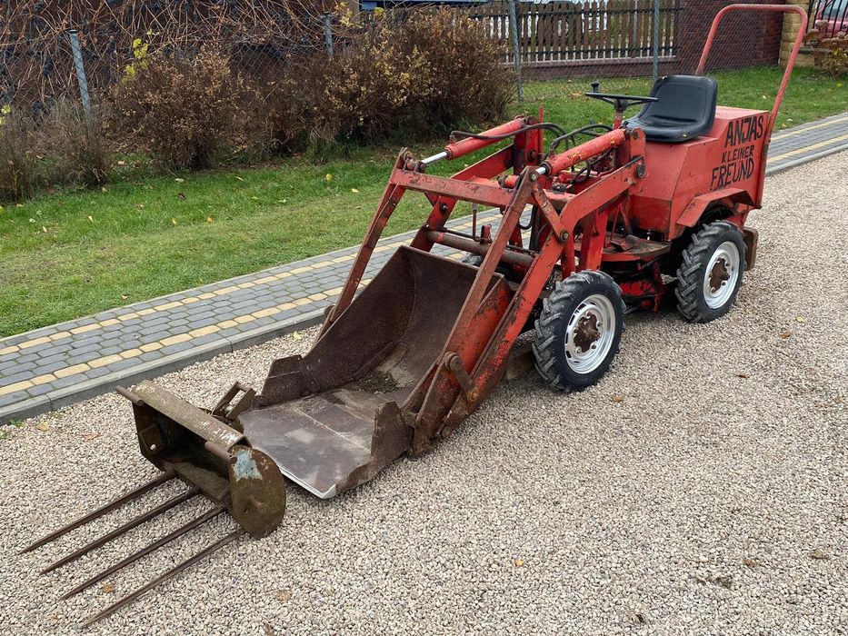 Mini Ładowarka Przegubowa Weidemann 90cm Scheaff Łyżka Widły