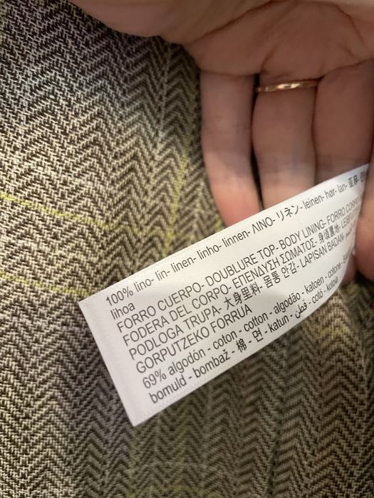 Костюм Massimo Dutti льон