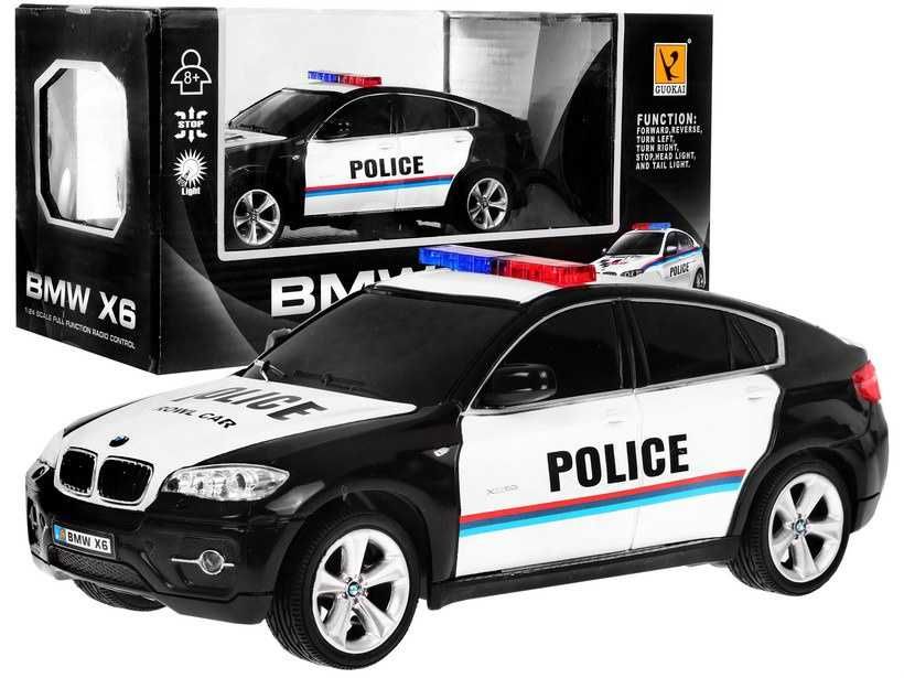 Radiowóz BMW x6 dla dzieci 8+ ZRC.866pauza2404P