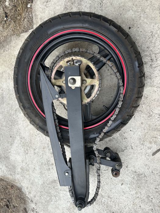 Диск задний колесо подвеска маятник в сборе суппорт демпфер комплект