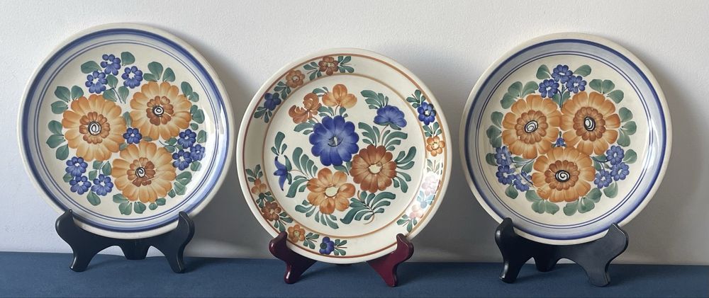 Fajans/Ceramika/Porcelana PRL , Włocławek Talerze , półmisek
