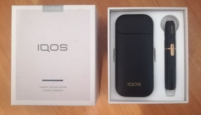 Iqos 2.4 plus (2 в 1 - черный и белый)