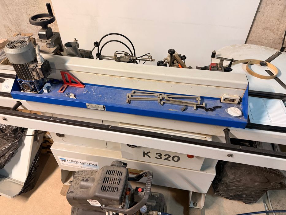 Orladora automatica com fresa de saida