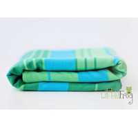 LITTLE FROG слінг-шарф Зелений 5м / sling-scarf Green 5m