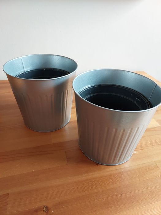 Osłonka do doniczki 2 szt. IKEA CITRONMELISS 22/22x20 cmIS