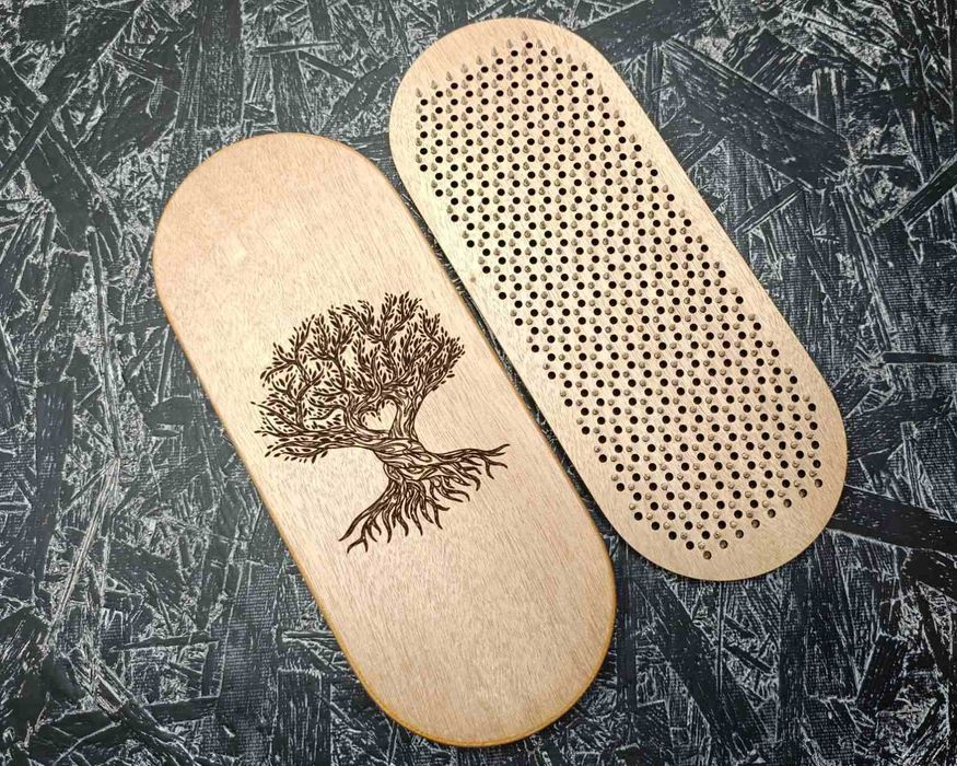 Дошка Садху. Уцінка! Доска для йоги. 10мм! Цвяхи/гвозди.