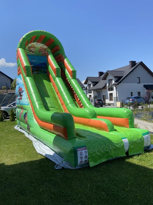 Zjeżdżalnie dmuchane duże psi patrol