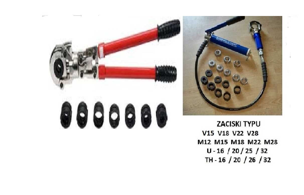 Zaciskarka zgrzewarka gwintownica do rur wynajem wypożyczalnia