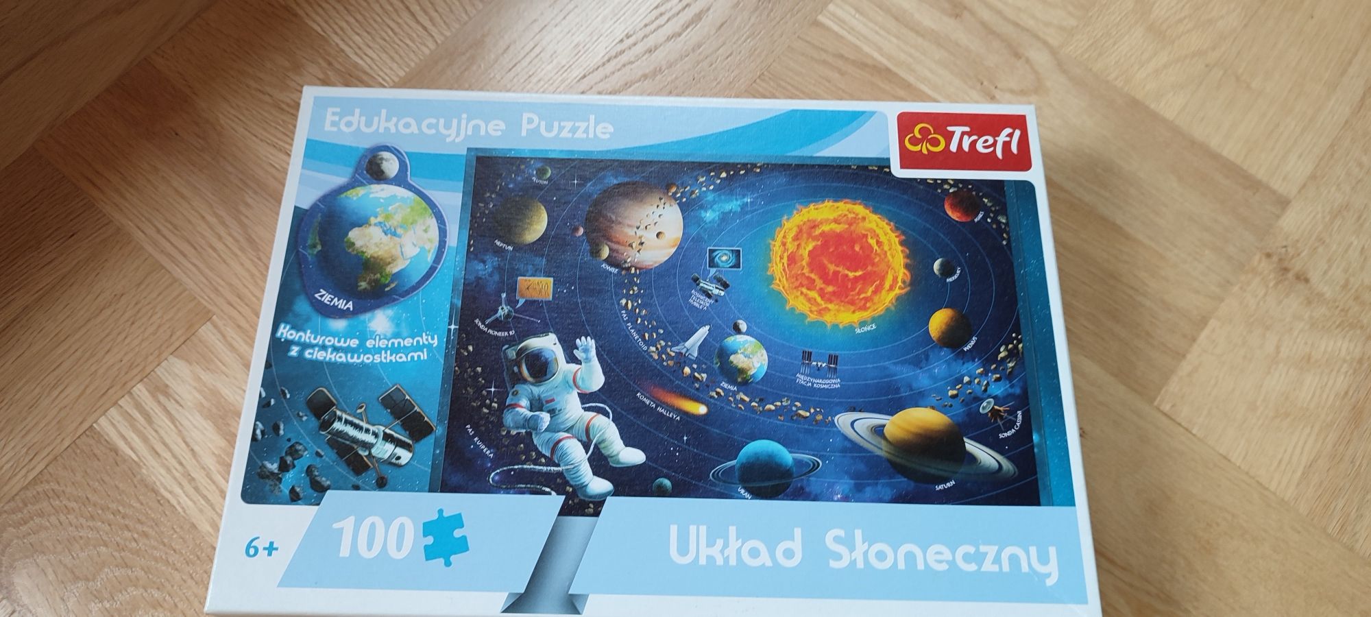 Puzzle układ słoneczny