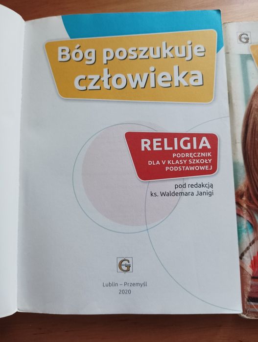 Podręcznik do religii klasa 5, "Bóg poszukuj człowieka"